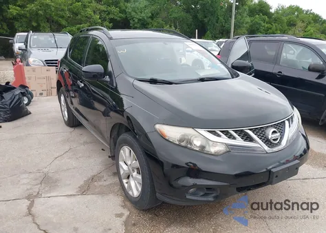 2014 Nissan Murano Sv from USA, damaged, VIN JN8AZ1MUXEW404980